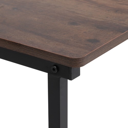 Mobile C Table Sofa Side End Coffee Laptop Stand Height Adjustable Wheel Storage - Picture 11 of 11