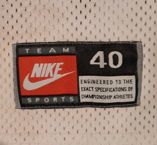 VINTAGE Nike Georgetown Hoyas Patrick Ewing Basketball Jersey Mens Medium 40 EUC - Picture 4 of 9