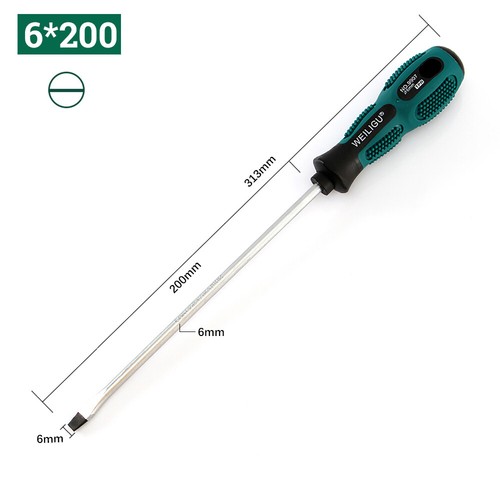 Magnetic Tip Screwdriver Phillips Crosshead Slotted Flathead Non-Slip 3,5,6mm - Picture 27 of 31