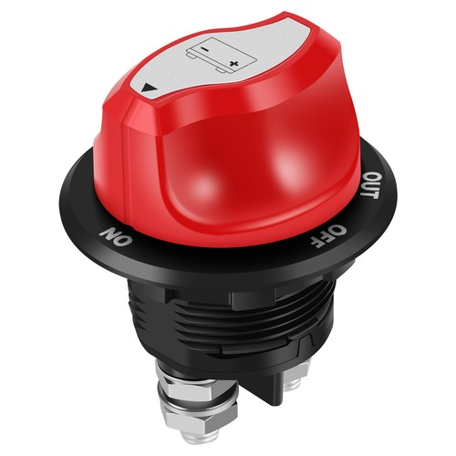 12V 500A Battery Switch Isolator Cut Off Kill For Knob Marine Boat Camper Truck√ - Picture 11 of 11