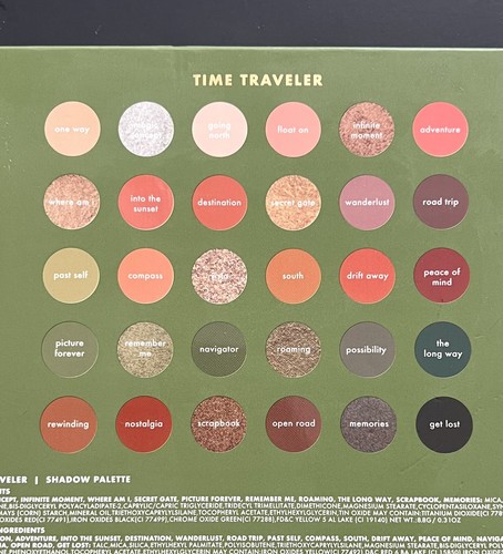 Kara Beauty Time Traveler 30 Eyeshadow Palette Paraben Free Cruelty Free NEW - Picture 1 of 7