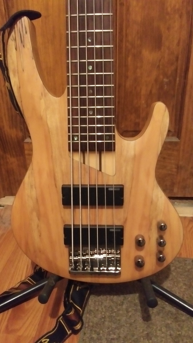 ESP LTD - 6 STRING BASS (MODEL B-206SM) | eBay
