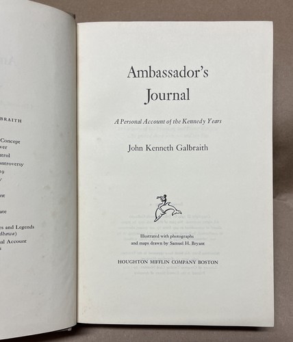 Ambassador's Journal, A Personal Account Of The Kennedy Years by John Galbraith - Picture 6 of 10