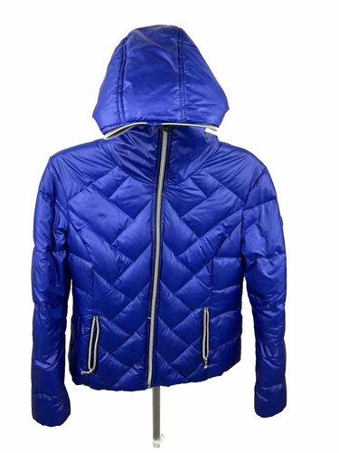 Damen Guess Jacke groß lila Puffer Daunen Top Zustand - Bild 22 von 24