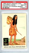 1959	Indian Trading Card	California Indian Woman		66	PSA 10	14081