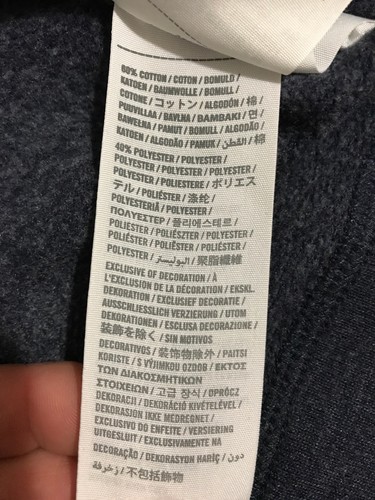 Sudadera Pullover Hollister Mujer Lentejuelas 22 Logo Brezo Azul Marino Talla S - Imagen 7 de 10