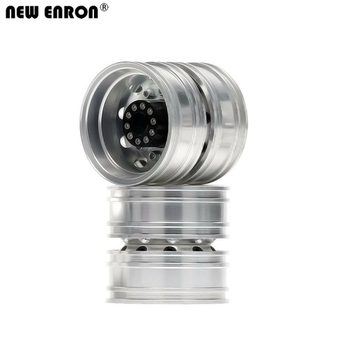 Front/Rear Alloy Beadlock Wheel Rim HUB for 1:14 RC Tamiya Tractor Trailer Truck - Picture 40 of 70