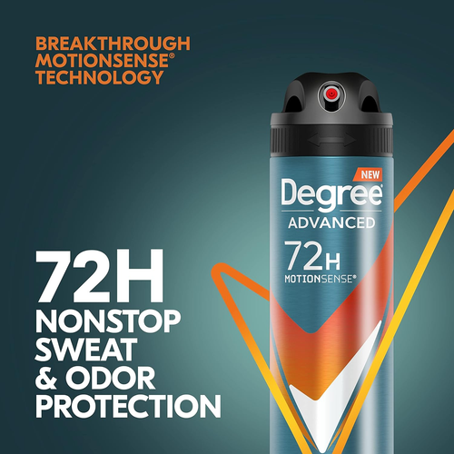 Advanced Antiperspirant Deodorant Dry Spray Adventure 72-Hour Sweat and Odor Pro - Picture 5 of 12