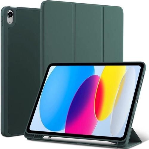Schutzhülle mit Stifthalt für iPad Air Pro 11 13 2024 Smart Cover Tasche Hülle - Bild 32 von 61