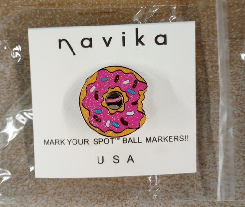 Navika Shimmery Golf Hat Clip with Removable Ball Marker - *BUY MORE & SAVE* - Picture 11 of 56