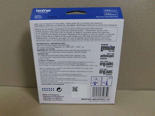 Brother LC3033BK XXL Black INKvestment Ink Tank Cartridge Genuine EXP 02 2026 - Picture 2 of 6