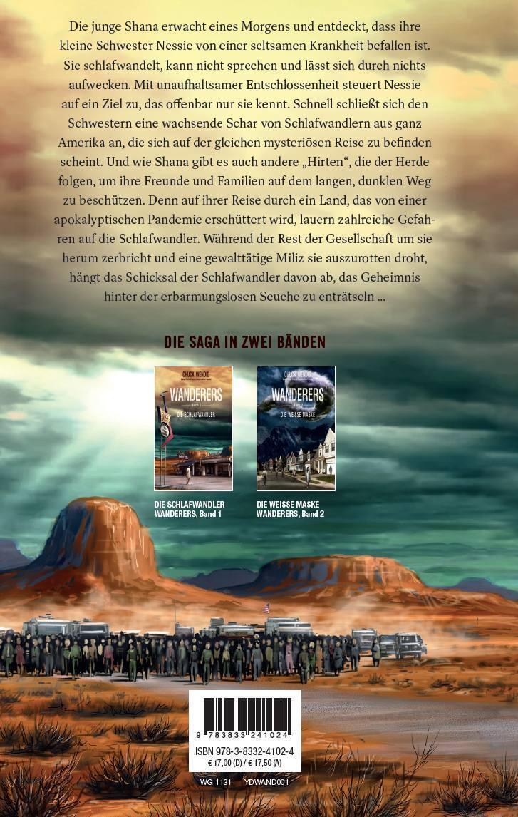 Thumbnail - Wanderers - Die Schlafwandler | Chuck Wendig | Deutsch | Taschenbuch |