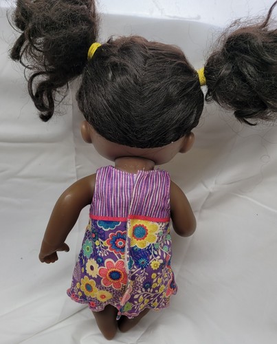 Hasbro Baby Alive Doll Dark Complexion 2016 Soft Face Check-Up Talks Laughs - Picture 3 of 5