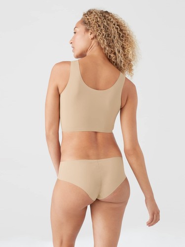 True & Co. Women's True Body Lift Scoop Neck Bra Desert (Medium) 34-36A/D - Picture 2 of 6