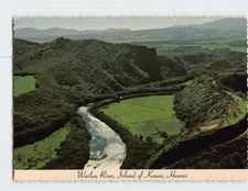 Postcard Wailua River Island of Kauai Hawaii USA