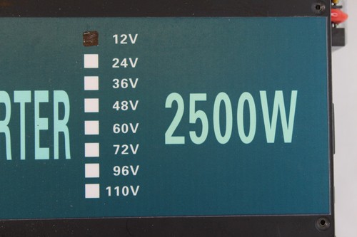 Pure Sine Wave Inverter DC to AC 12v Automotive Car Power Dual 120v AC Outlets - Picture 3 of 8