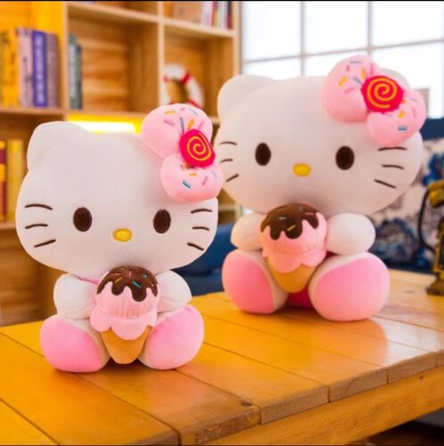 Plushie Sanrio Hello Kitty Plush Stuffed toy Animal Soft Pillow 30CM IceCream - Picture 2 of 3