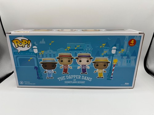 Funko Pop! Confezione da 4 figurine in vinile D23 Expo The Dapper Dans *Nuove - Foto 5 di 7