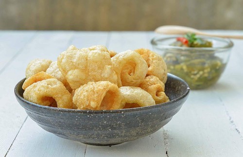 Microwave Pork Puffies Pork Rinds, Original, 5 Lb - Imagen 2 de 4