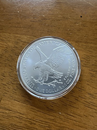 2023 Walking Liberty 1 Ounce Fine Silver West Point Mint - Picture 2 of 2