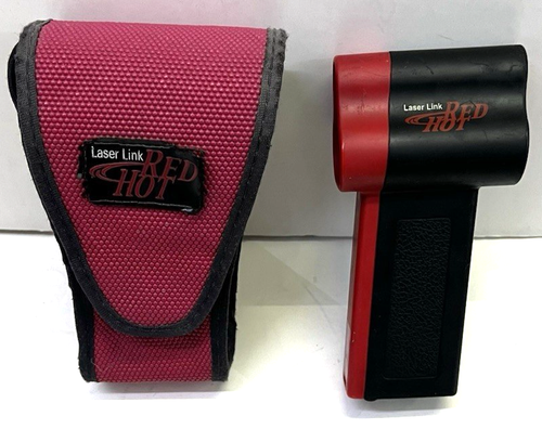 Laser Link Red Hot Golf Laser Entfernungsmesser mit Tragetasche