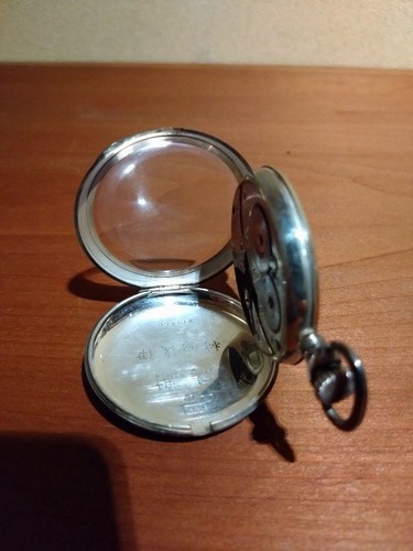 Waltham USA Silver Plated 900 Pocket Watch vintage - Picture 9 of 11