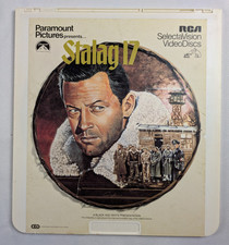 Stalag 17 - Holden - RCA Selectavision CED Disc - Great Movie Artwork