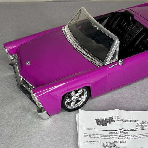 Radio coche juguete Cadillac rosa/púrpura Bratz FM Cruiser - Imagen 2 de 15