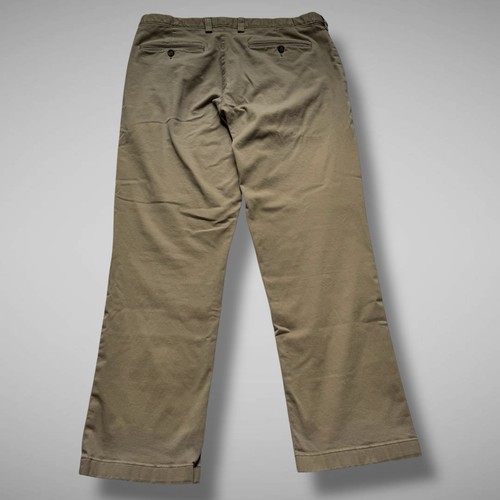 Pantalones de comercio Duluth para hombre 38x32 beige Class Act Wrinkle Fighter chinos - Imagen 4 de 13
