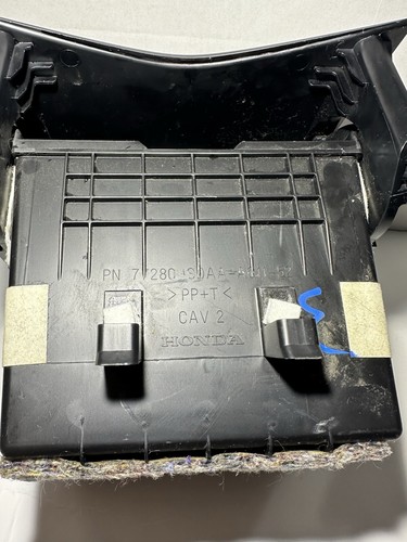 Honda Accord center console dash cubby storage pocket compartment Black 03-07 - Bild 6 von 8