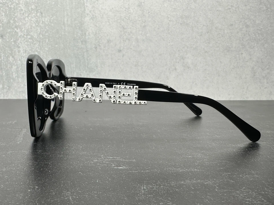 CHANEL 5422 SUNGLASSES BLACK 1026/S4 SQUARE w/GRAY LENS 5422B! SHIPS TODAY! - Image 4 of 4