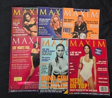 Maxim magazine bundle 1995 - 6 lads mags