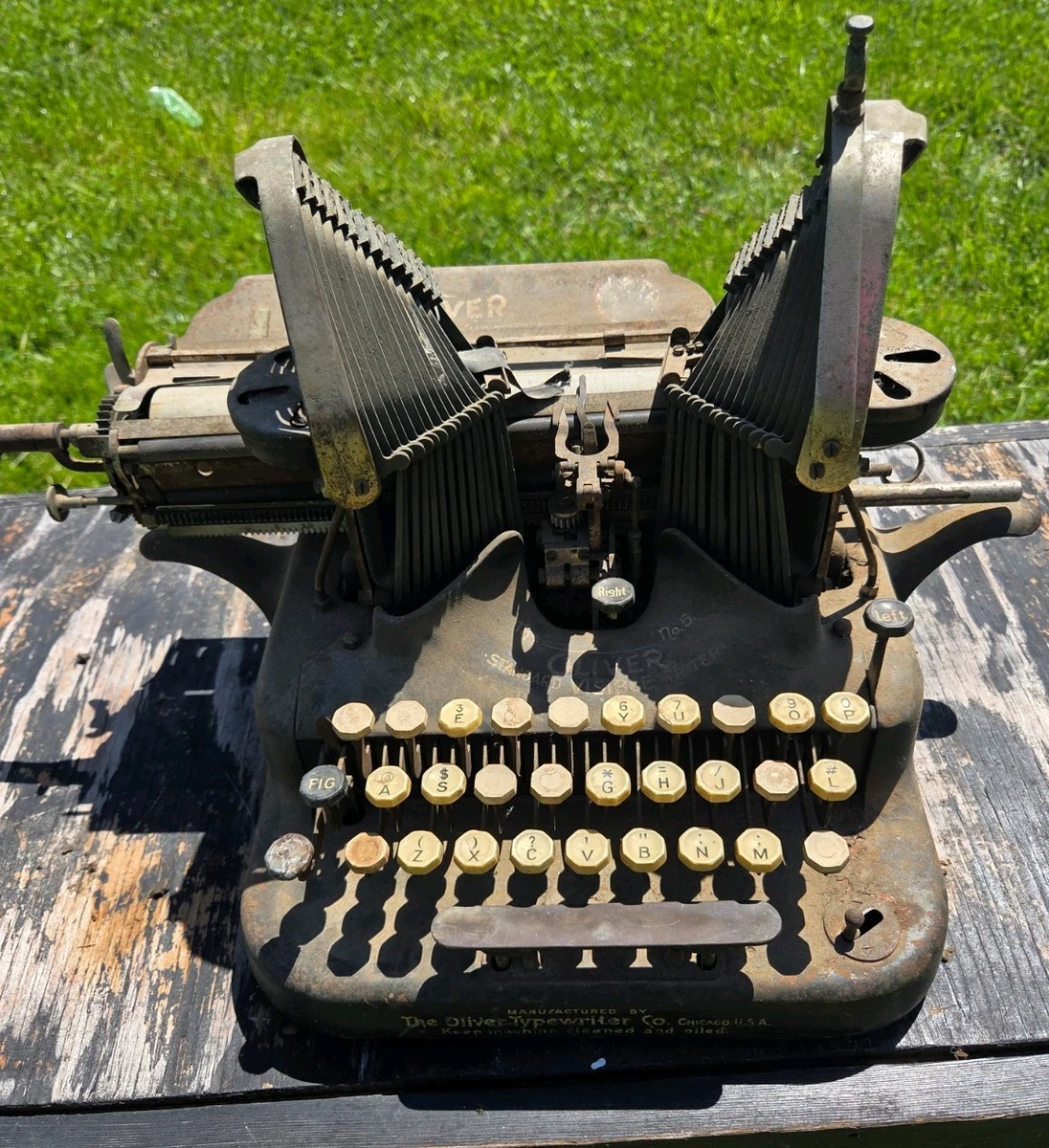 Las mejores ofertas en Máquinas de escribir Oliver | eBay