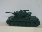 Marx  4757 Battleground  Play Set /  Large US "51" Tank in Forest Green