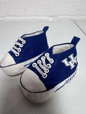 Baby Fanatic- 0-3 Months Baby Kentucky Wildcats Slip On Shoes