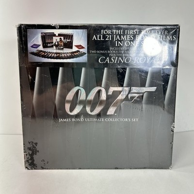 007 James Bond Ultimate 21 Movie Collectors Set DVD 42-Disc Set New Sealed Read*