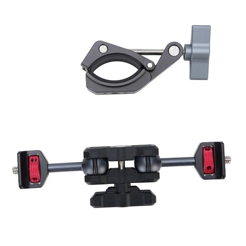 Kamera Arm Mount Clamp 55mm Aluminiumlegierung 360 ° Rotating Anti-Slip Quick - Bild 8 von 24