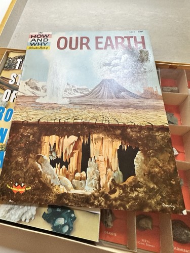 Rare 1956 Harvey House Basic Kit of Rocks and Minerals Complete Set in Box - Picture 14 of 14
