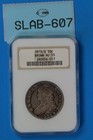 1819/8 50C Capped Bust Silver Half Dollar Ngc Au55 Color Toned Slab-607