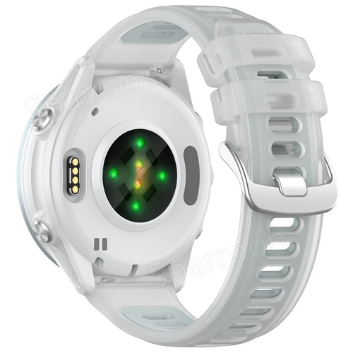 20/22mm Silikon Armband Für Garmin Vivoactive 6 5 4 3 Forerunner 245 645 970 570 - Picture 16 of 49