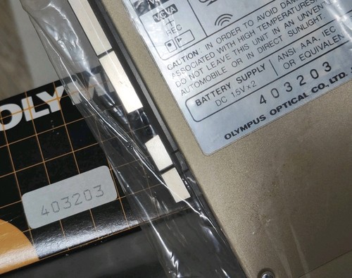 OLYMPUS PEARLCORDER L200 MICROCASSETTE VOICE RECORDER JAPAN NEU OPEN BOX VINTAGE - Bild 19 von 20