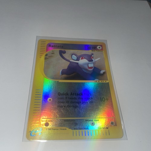 RATTATA REVERSE HOLO POKEMON EXPEDITION BASE SET 2002  - Picture 4 of 7