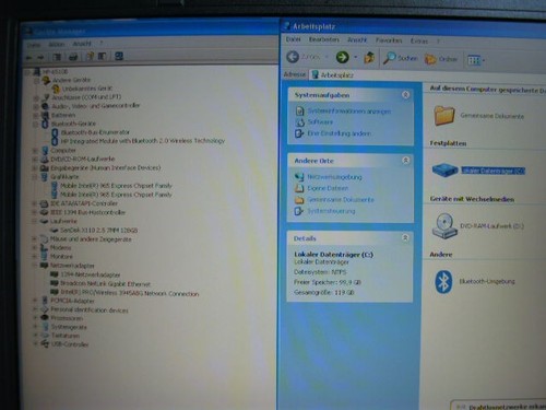 HP 6510b 2 GHz 14" 4 GB AS 128 GB SSD FP win XP Pro! - Bild 9 von 12