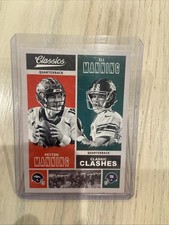 2017 Panini Classics Classic Clashes #CC-PMEM Peyton Manning Eli Manning