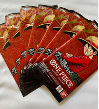7 Pack One Piece  OP-13 Carrying On His Will Sealed  Booster  Japanese