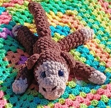 Handmade Crochet Cute Monkey Stuffed Animal