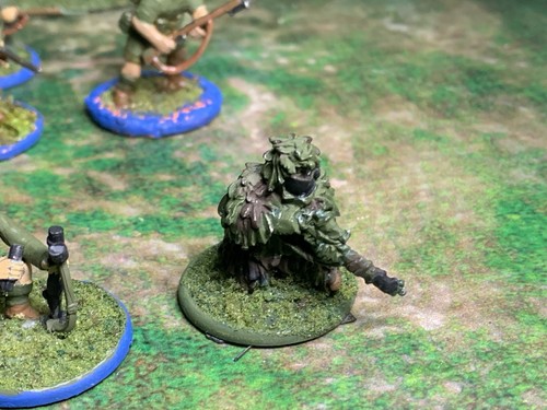 Bolt Action 28mm British Commandos Painted Lot WW2 With Mortar Squad And Sniper - Picture 6 of 8