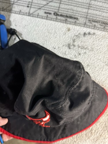 Chicago Bulls Bucket Hat Black Hardwood Classics New Era Extra Large Windy City - Picture 12 of 12