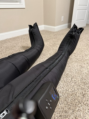 #ad RONTECH Recovery Boots leg massage with pressure range 50 200 mmHg portable. $380.00