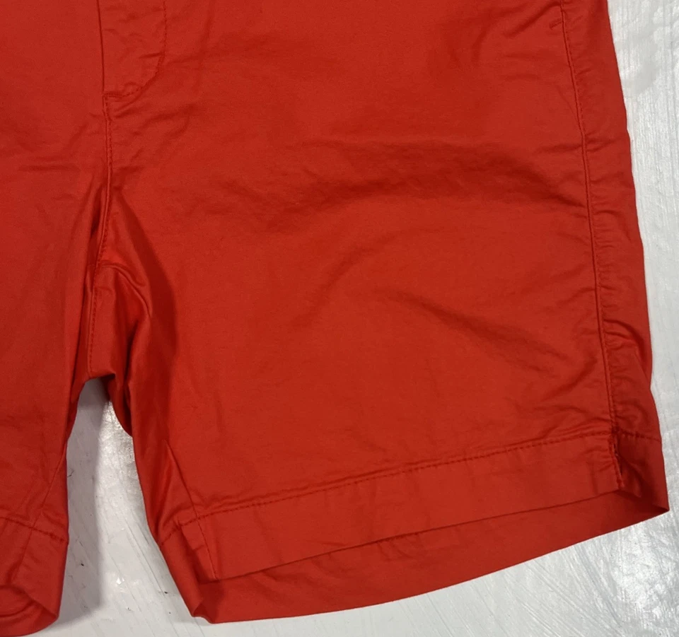 Pantalones cortos Old Navy naranja para mujer talla 10 bolsillos delanteros planos Foto 2 de 4